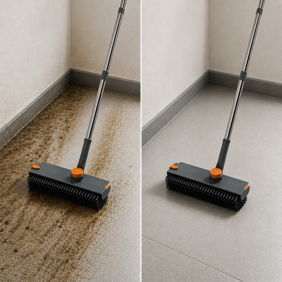 Scrub away grime