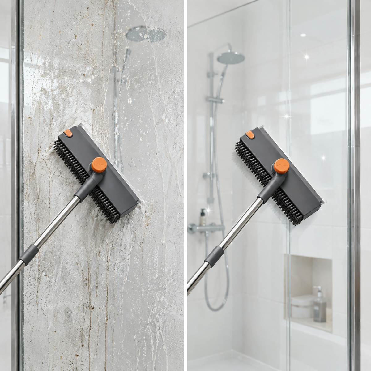 Scrub, sweep and squeegee your floors in one pass